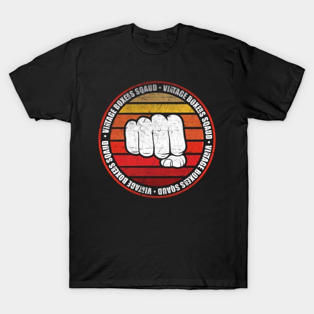 Boxing Squad, boxing, cool boxing gift, martial arts T-Shirt by BaronBoutiquesStore